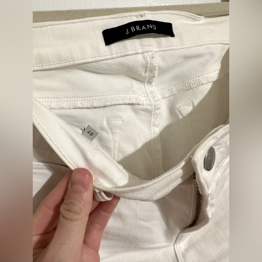 J-Brand white jeans, good condition